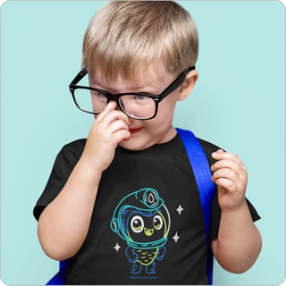 Nome do produto Camiseta Infantil Quality – (2 a 8 Anos) Peixonando Silhueta