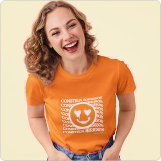 Nome do produto Camiseta Feminina Quality – Cosntrua Sorrisos 