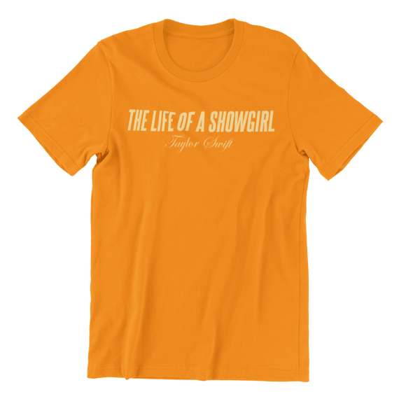 Camiseta Taylor Swift - The Life Of A Showgirl