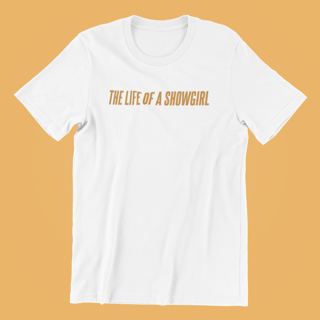 Nome do produto Camiseta Taylor Swift - The Life of a Showgirl (Tracklist)