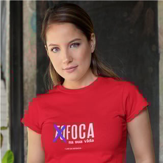 Nome do produto Camiseta Feminina Baby Long Quality –  Foca Na Sua Vida 