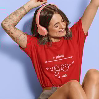 Nome do produto Camiseta Feminina Quality – O Plano a Vida 