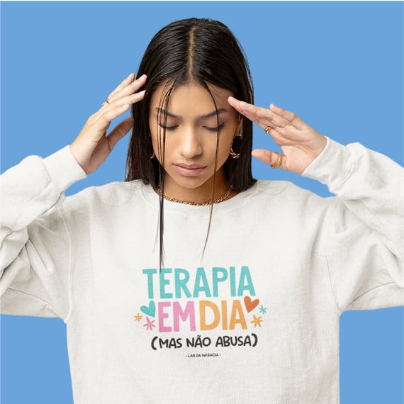 Moletom Blusão Prime  Unissex – Terapia em Dia 