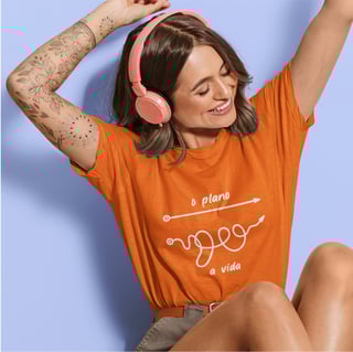 Nome do produto Camiseta Feminina Quality – O Plano a Vida 