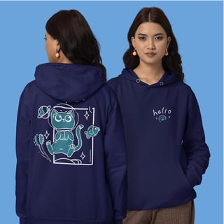 Nome do produto Moletom Canguru Prime Unissex – Hello