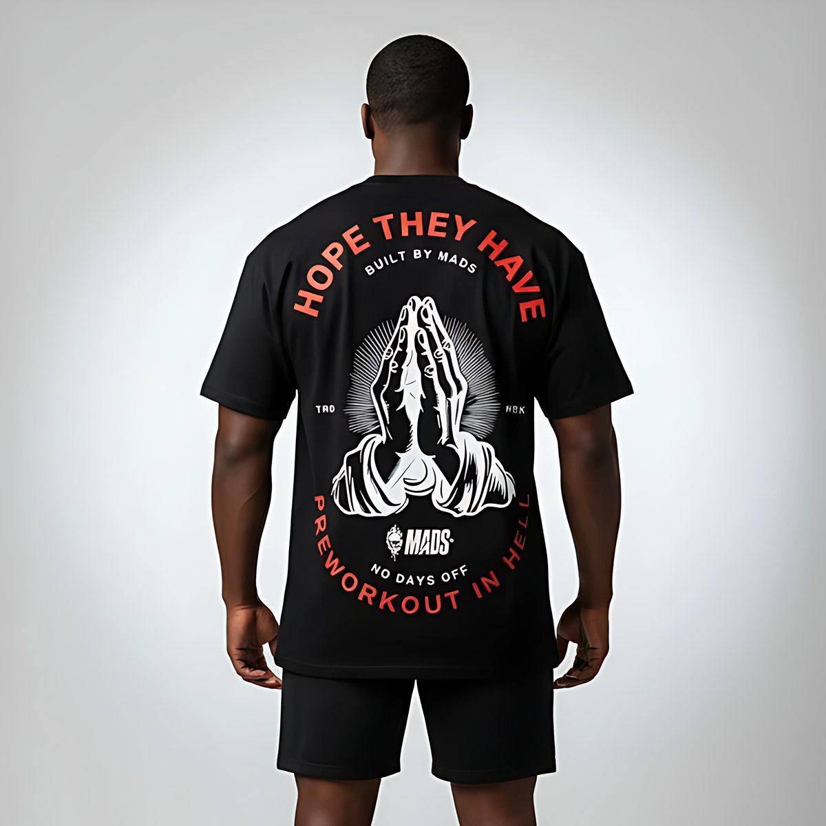 Nome do produto: Camiseta Oversized MADS - Preworkout