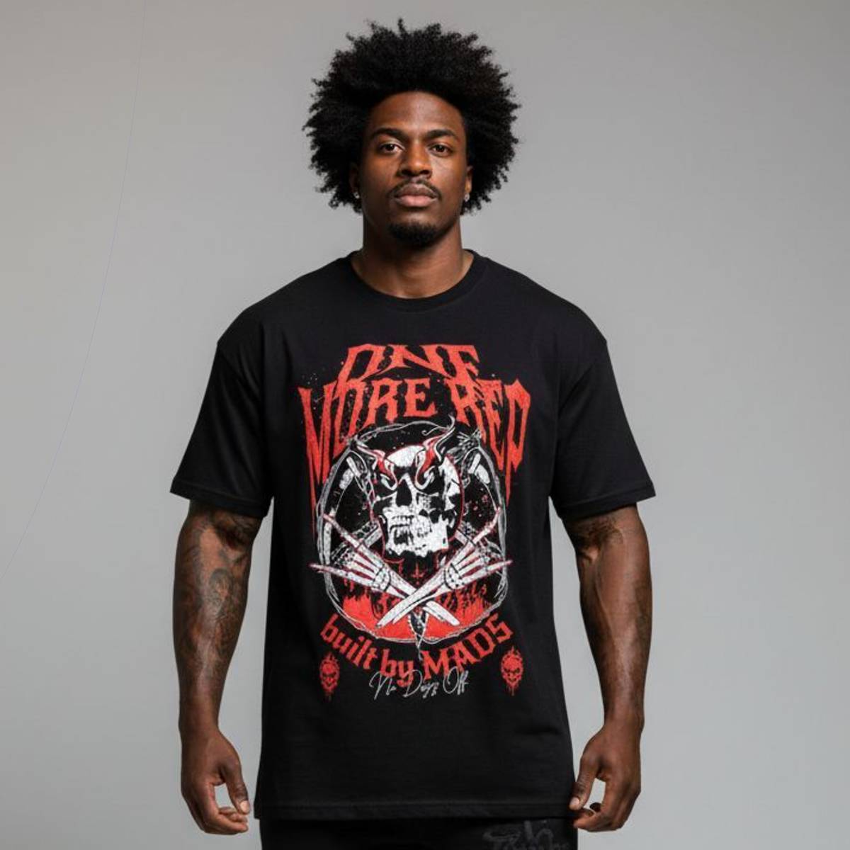 Nome do produto: Camiseta Oversized MADS - One More Rep