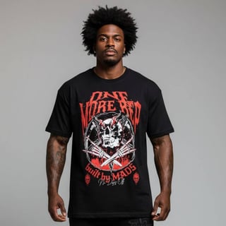 Camiseta Oversized MADS - One More Rep