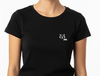 Baby Look Feminina Gato Cute Kittens - Blusa de Gatinho Justa