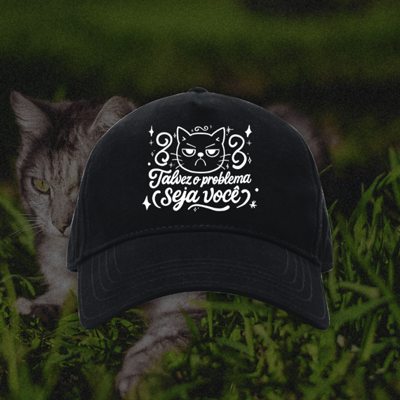 Boné Humor Gato 