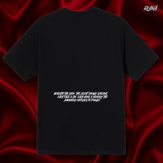 Nome do produto Camiseta Oversized — “O Banquete das Almas”