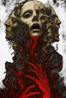 Nome do produto Camiseta Oversized — “O Banquete das Almas”