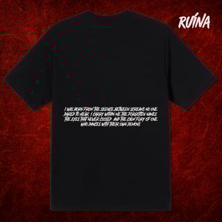 Nome do produto Camiseta Oversized — “No Fundo Do Caos PT1”