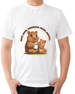 Nome do produto Camiseta mamãe capivara