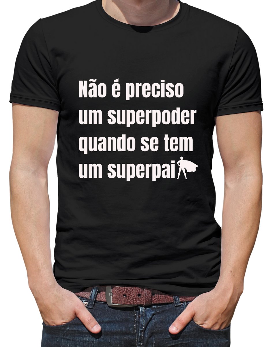 Nome do produto: Camiseta Super Pai