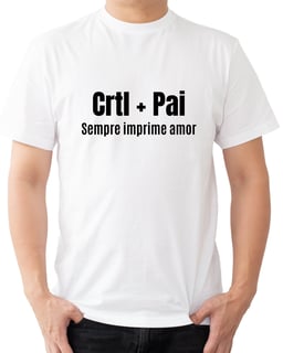 Camiseta “Ctrl + Pai”