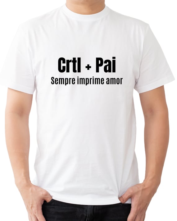 Camiseta “Ctrl + Pai”