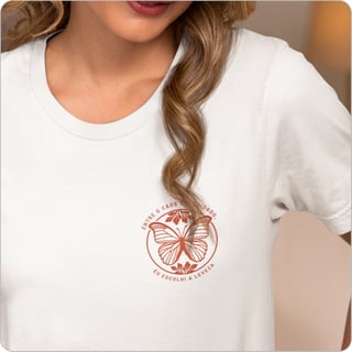 Nome do produto Camiseta Femina Quality –  Leveza