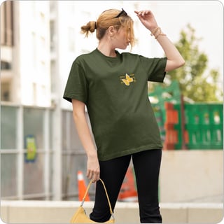 Nome do produto Camiseta Unissex Oversized –  Meu Riso e Resitencia 
