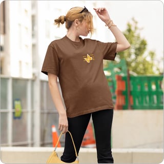Nome do produto Camiseta Unissex Oversized –  Meu Riso e Resitencia 