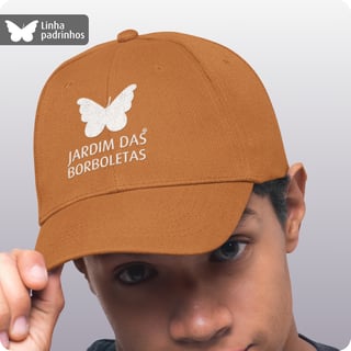 Nome do produto Boné Prime Comfort – Jardim Das Borboletas 