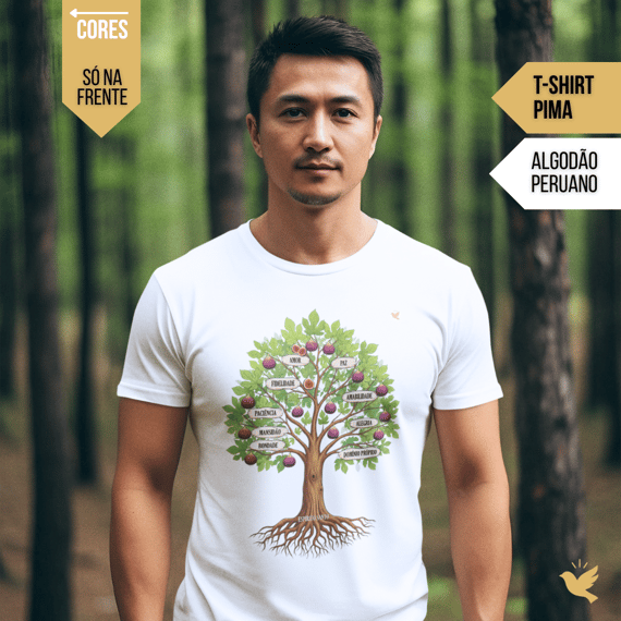 Frutos do Espírito - T-Shirt Pima
