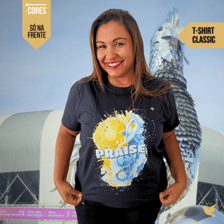 Nome do produto Praise - T-Shirt Classic (frente)