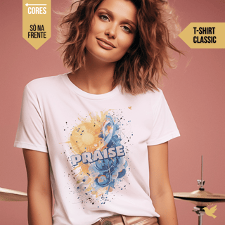 Nome do produto Praise - T-Shirt Classic (frente)
