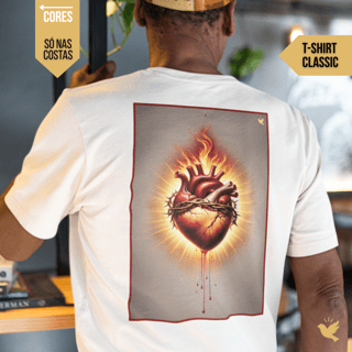Sagrado Coração - T-Shirt Classic (costas)