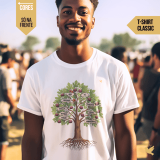 Nome do produto Frutos do Espírito - T-Shirt Classic