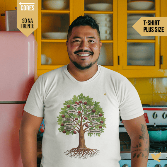 Frutos do Espírito - T-Shirt Plus Size