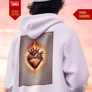 Sagrado Coração - Moletom Prime Canguru