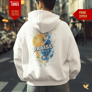 Nome do produto Praise - Moletom Prime Com Zíper