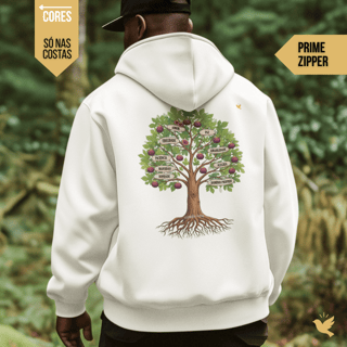 Frutos do Espírito - Moletom Prime Com Zíper