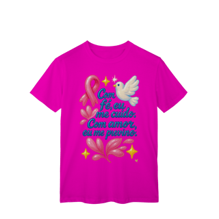 Nome do produto Com Fé eu me Cuido - Classic Feminina