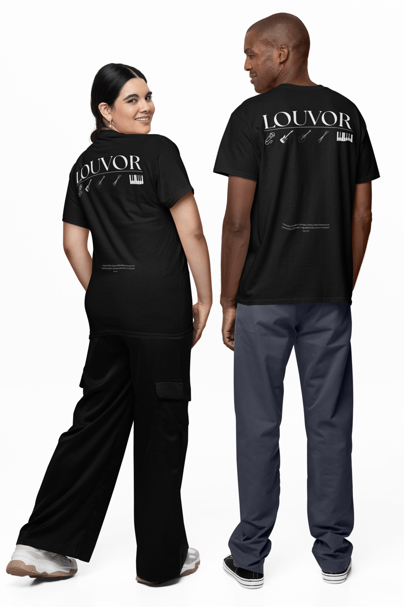 Nome do produto: Uniforme - Louvor - Unissex - Preto 