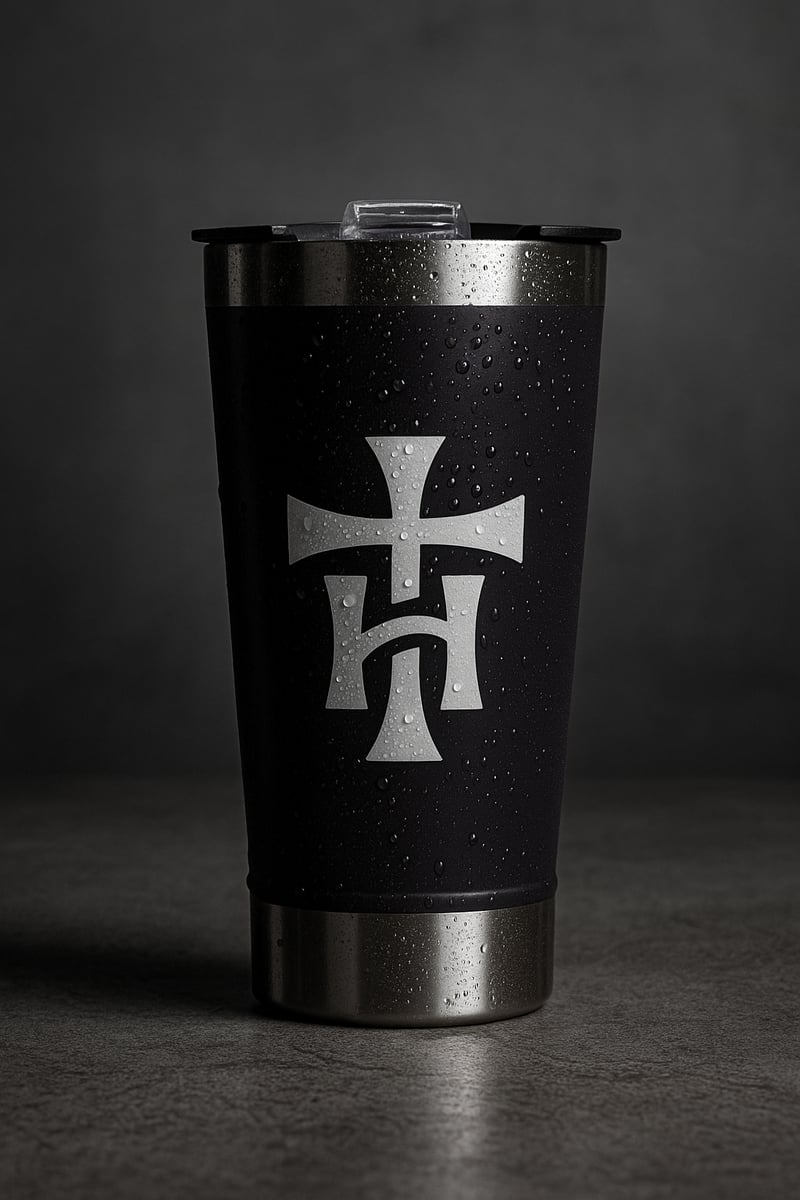 Nome do produto: Copo térmico - icon Holy T-shirts