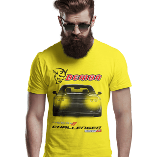 Nome do produto Camiseta Quality - Demon Eyes (Challenger SRT Demon) - STT026