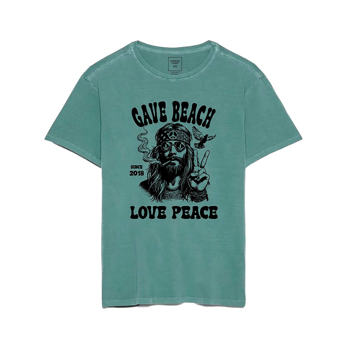Nome do produto: camiseta love peace 