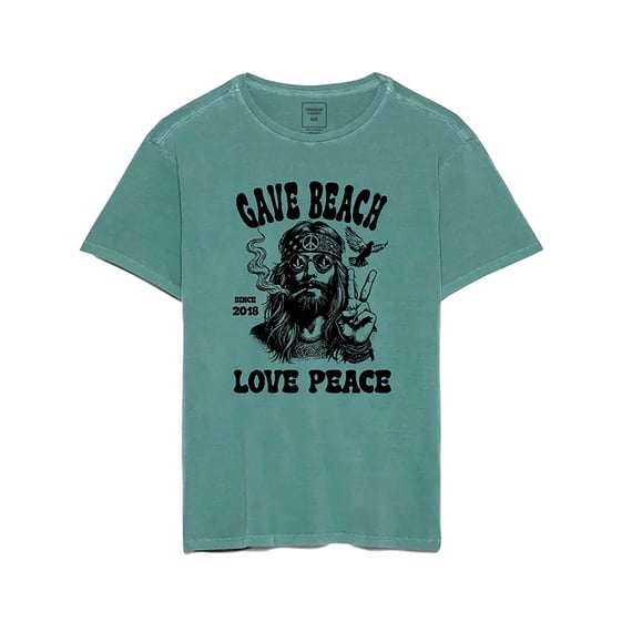 camiseta love peace 