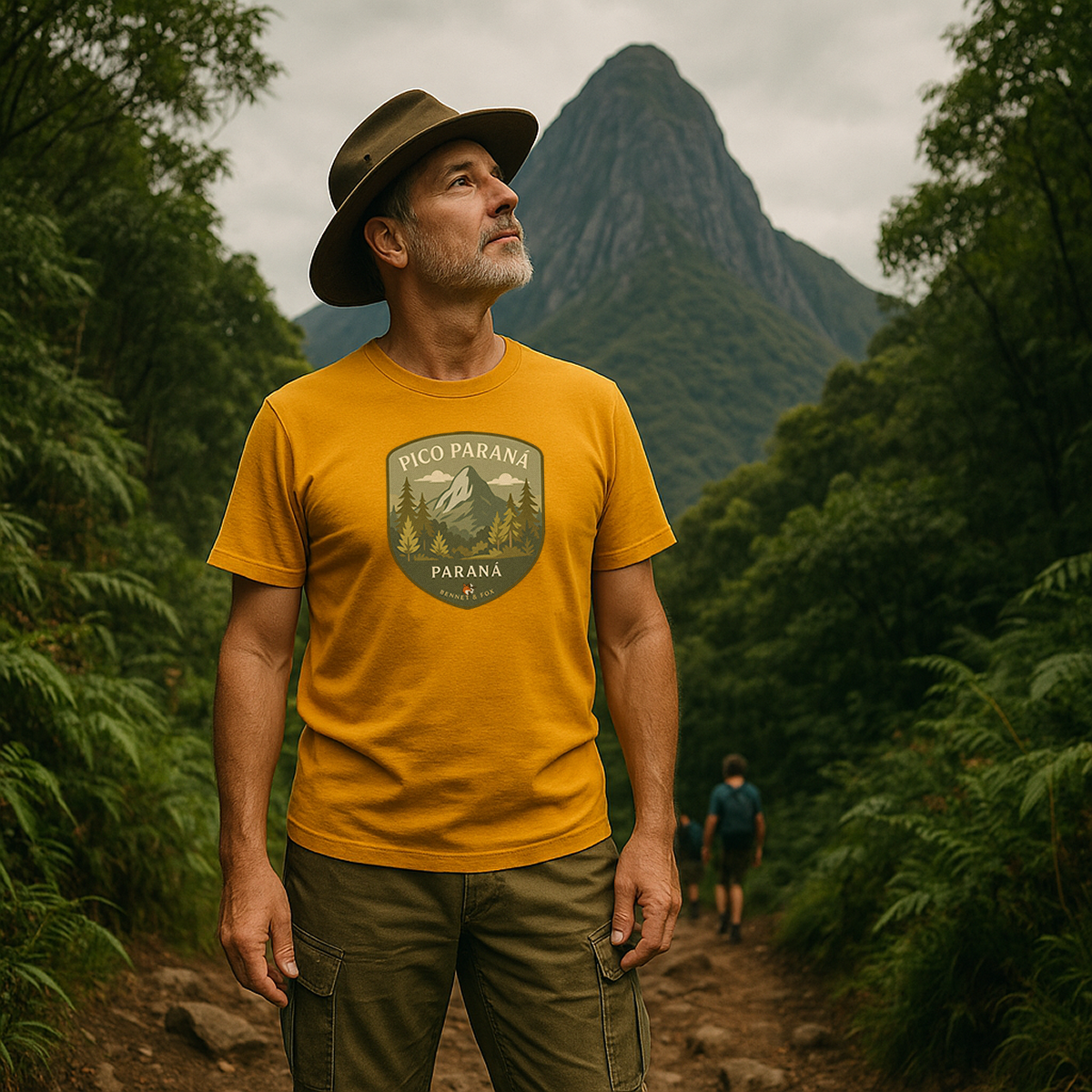 Nome do produto: Camiseta Pico Paraná – Montanha Mais Alta do Sul do Brasil