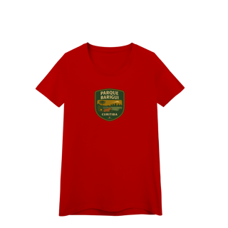 Nome do produto Camiseta Feminina Parque Barigui Curitiba | Linha Aventureira Vintage