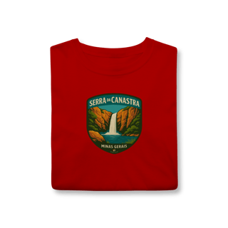 Nome do produto Camiseta Unissex Serra da Canastra | Minas Gerais Vintage