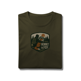 Nome do produto Camiseta Oficial Bennet & Fox Unissex | Outdoor Premium Vintage