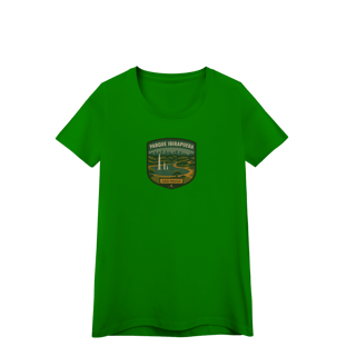 Nome do produto Camiseta Feminina Parque Ibirapuera Aventureira | São Paulo Estilo Vintage