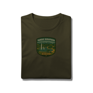 Nome do produto Camiseta Masculina Parque Ibirapuera Prime | São Paulo Estilo Vintage