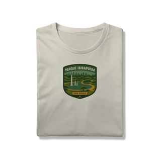 Nome do produto Camiseta Masculina Parque Ibirapuera Prime | São Paulo Estilo Vintage