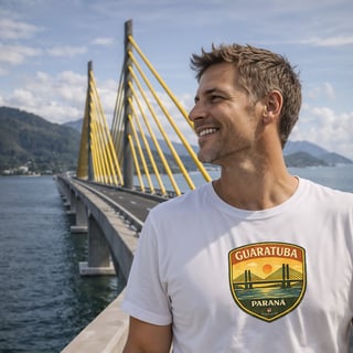 Nome do produto Camiseta Ponte de Guaratuba