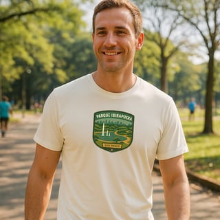 Nome do produto Camiseta Masculina Parque Ibirapuera Prime | São Paulo Estilo Vintage
