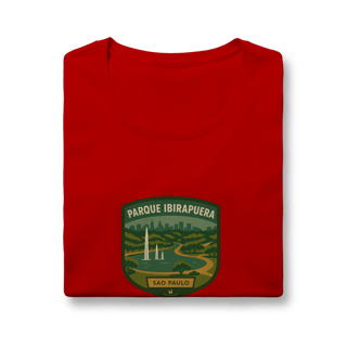 Nome do produto Camiseta Feminina Parque Ibirapuera Aventureira | São Paulo Estilo Vintage